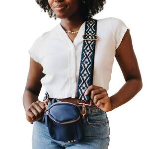 NEW PRETTY SIMPLE women's ellie crossbody bag in navy
